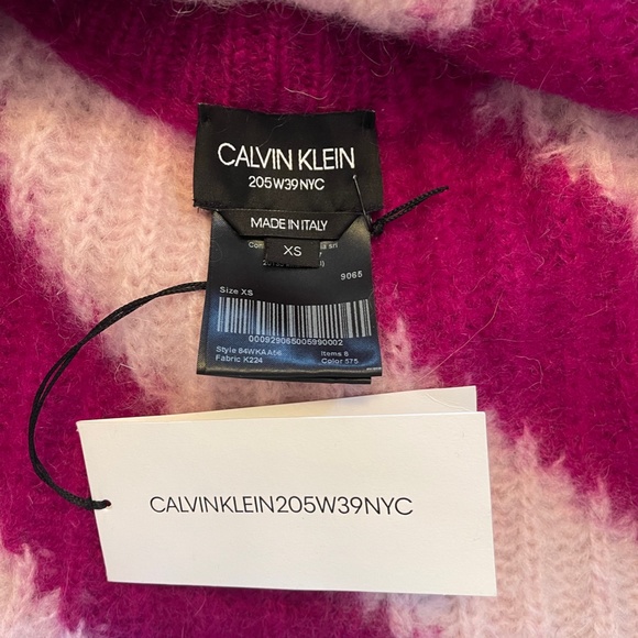 CALVIN KLEIN 205W39NYC Capes & Ponchos In Purple - Picture 2 of 5
